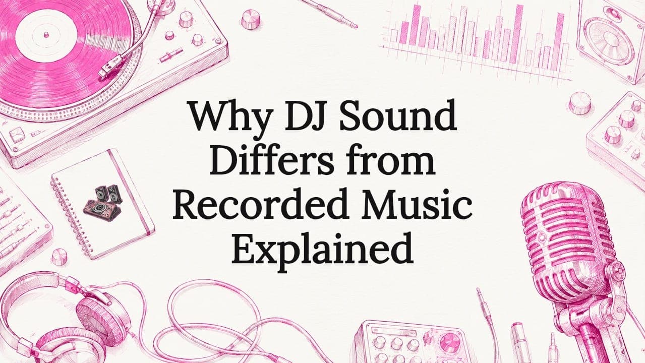 Why DJ Sound Differs from Recorded Music Explained