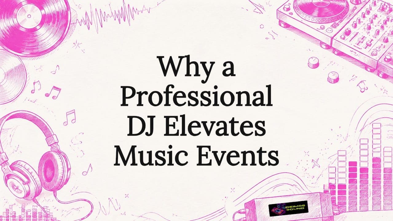 Why a Professional DJ Elevates Music Events