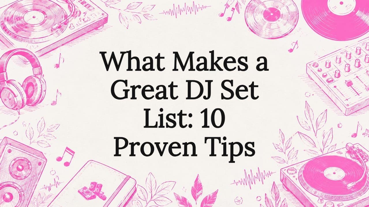 What Makes a Great DJ Set List: 10 Proven Tips