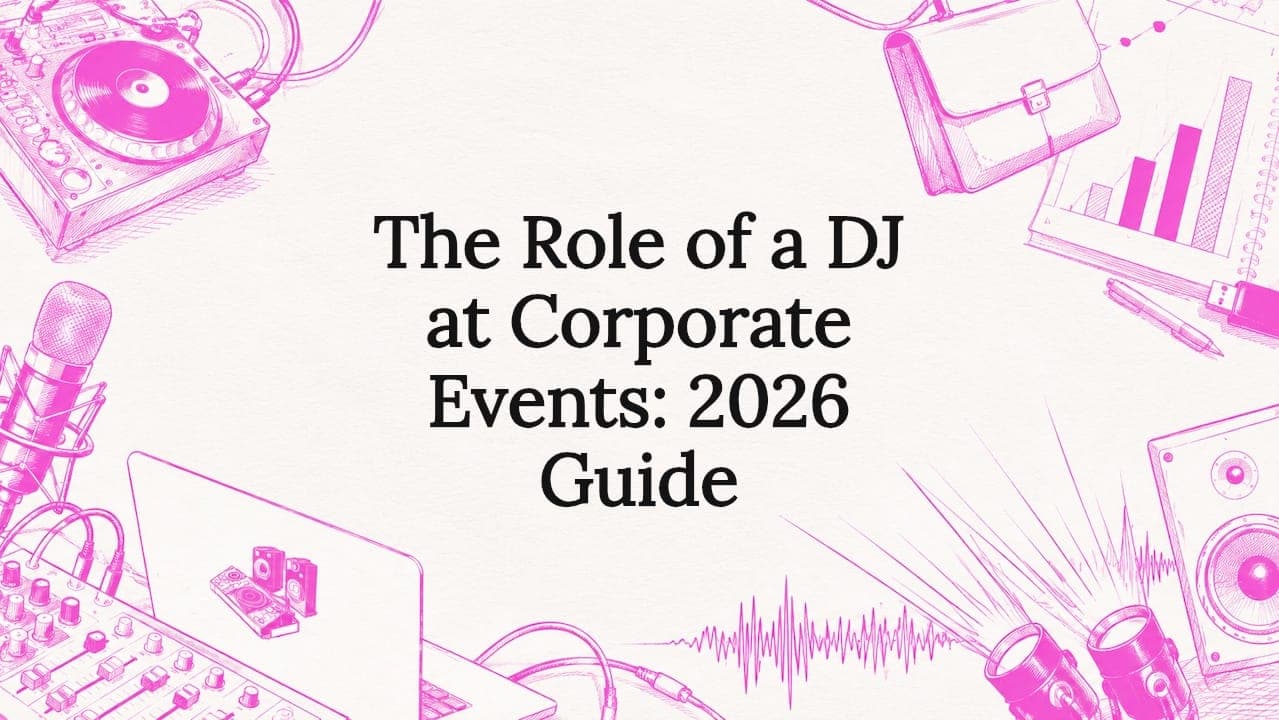 The Role of a DJ at Corporate Events: 2026 Guide